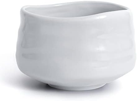 Ceramic Matcha Bowl - Large Ceremonial Japanese Green Tea Cup