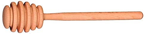 ® 6 Inch Wood Honey Dipper Stick Server For Honey Jar Dispense Drizzle Honey New | Pack Of 6