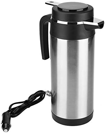 950ml Car Kettle Thermos, Stainless Steel Travel Electric Kettles For WaterTea Coffee Milk (24V)