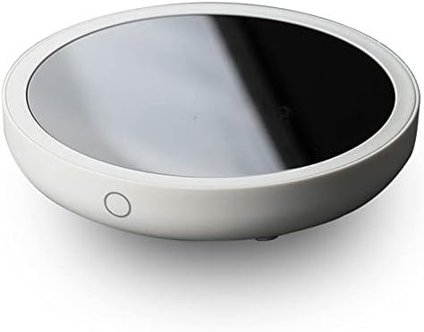 Ug Warmer For Coffee And Tea, Midgod Electric Beverage Warmers For Travel, Office Home Desk Use, Smart Thermostat Coaster Keep Coffee, Beverage, Milk, Tea And Hot Chocolate Warm (White)