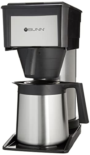 BUNN® BT BT Speed Brew 10-Cup Thermal Carafe Home Coffee Brewer, Black