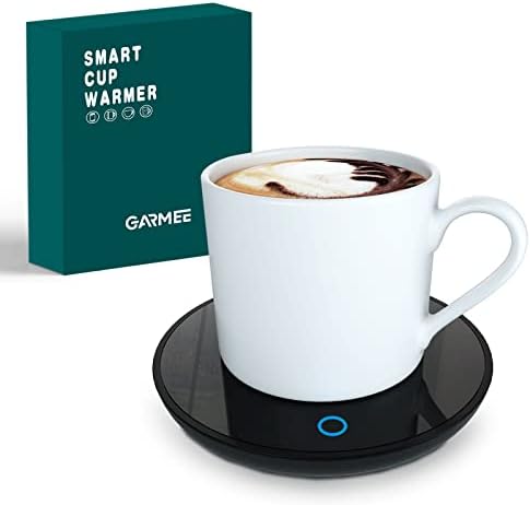 Electric Coffee Warmer, Smart Coffee Warmers For Office Desk, Mug Warmer With 2 Temperature Settings, Cup Warmer Tea Warmer, Electric Beverage Warmer, Drink Warmer For Cocoa, Tea, Milk