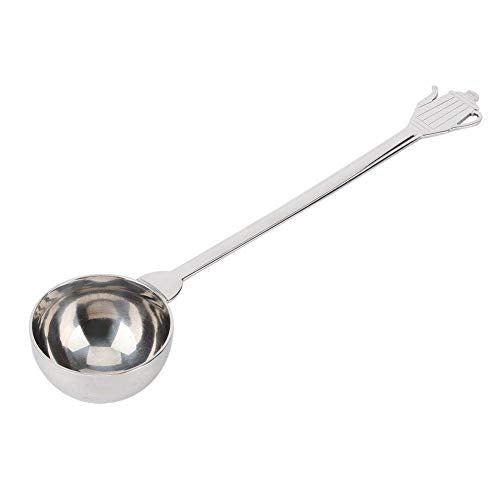 0.35 Oz Stainless Steel Coffee Scoop Spoon With Long Handle Tablespoon Measure Scoops Espresso Maker Spoons For Tea Sugar Coffee Bean Flour 7.9 In
