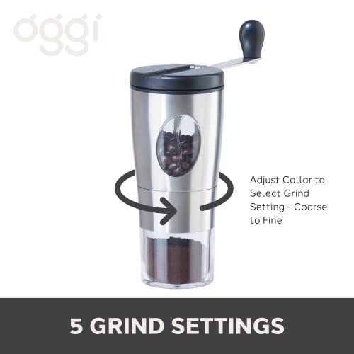Manual Coffee Grinder, Stainless
