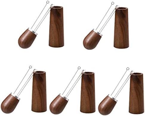 CUBTOL Coffee Diffuser Nspressso Espresso Shots Needle Espresso Stirring Tool Coffee Wdt Tool Wooden Handle Coffee Stirrer Coffee Stirring Tool For Espresso Distribution Set Wooden 3 Sets