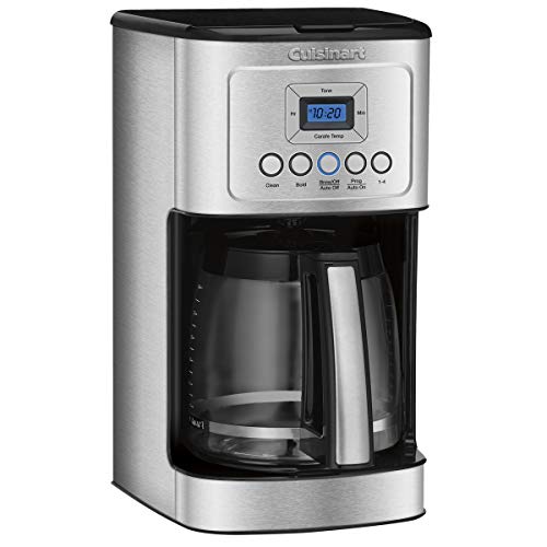 Cuisinart 14 Cup Black/Stainless Steel Permanent Filter Coffee Maker, With Timer
