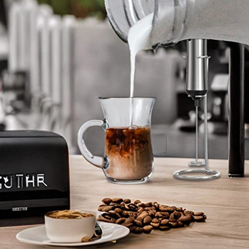 GENERIC WhiskAway Electric Milk Frother - Create Velvety Smooth Foam For Coffee, Lattes, And More, Effortlessly! Enjoy Barista-Quality Frothed Milk At Home! USB-C Cable + 500MAH Battery Capacity!