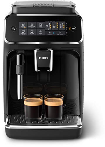Hilips 3200 Series Fully Automatic Espresso Machine W/Milk Frother, Black, EP3221/44 With Philips Saeco AquaClean Filter Single Unit, CA6903/10
