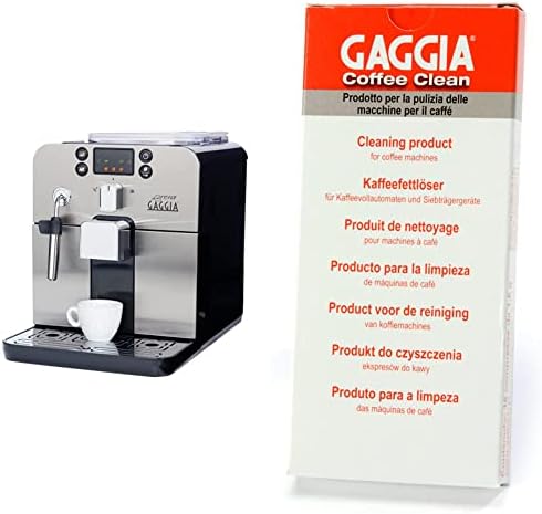 Gaggia Brera Super-Automatic Espresso Machine, Small, Black, 40 Fl Oz