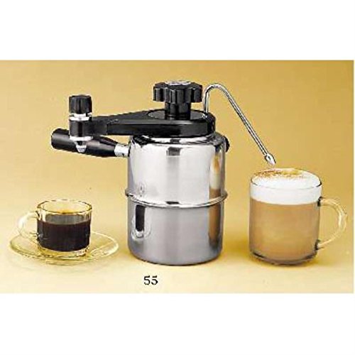 SS Stove Top Espresso/Cappuccino Maker,9 Cups