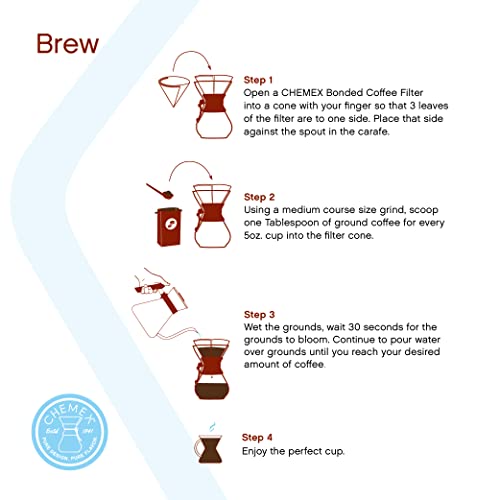 Pour-Over Glass Coffeemaker - Classic Series - 6-Cup - Exclusive Packaging
