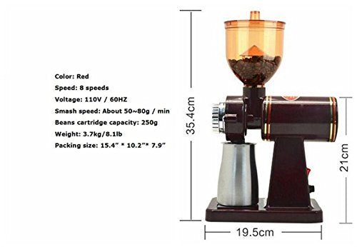 Small Commercial Coffee Grinder Household Electric Coffee Bean Grinder Advanced Home 110V
