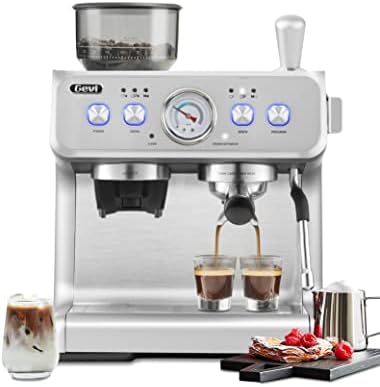 Electric Coffee Grinder Stainless Steel Blade Grinder For Coffee Espresso Latte Mochas, Noiseless Operation.GECGI140-U-1