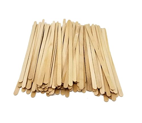Wood Coffee Stirrers Stir Sticks | 7-Inch Stirrers For Coffee, Tea, Milk | (5000 Count) Hot Or Cold Beverages | Biodegradable And Eco-friendly | Made From Natural Birch Wood