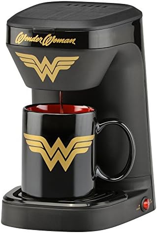 DC COMICS Wonder Woman 1-Cup Coffee Maker With Mug