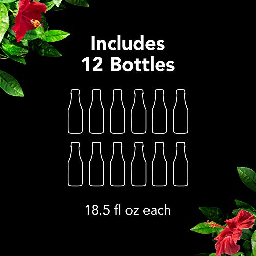 Iced Tea, Unsweetened Black Tea, 18.5 Oz Bottles (12 Pack)