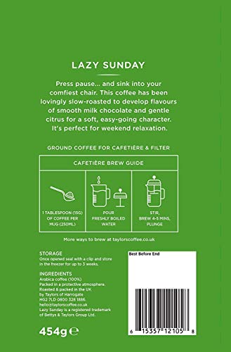 Of Harrogate Lazy Sunday Ground Coffee (6 X 227G)