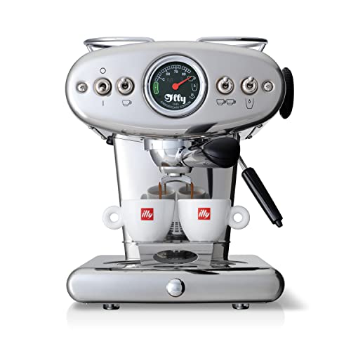 Illy X1 Anniversary ESE & Ground Espresso Machine (Stainless Steel)