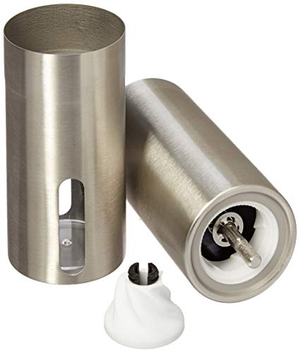 HOM-005 Coffee Grinder (Stainless Steel Manual, Adjustable Conical Ceramic Burr Grinder For Precision Brewing Every Time)