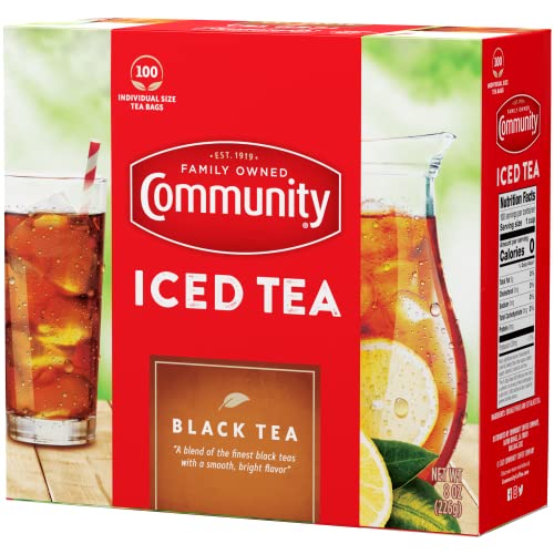Porch Breeze Orange Pekoe Cut Black Tea Bags, 100 Count, 8.0 Oz, (Pack Of 6)