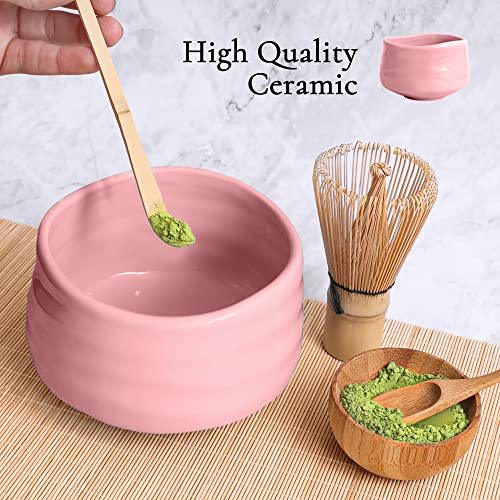 Ceramic Matcha Bowl - Large Ceremonial Japanese Green Tea Cup
