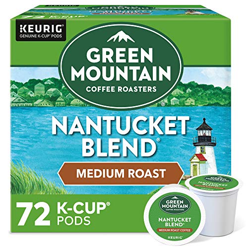 Nantucket Blend, Single-Serve Keurig K-Cup Pods, Medium Roast Coffee Pods, 72 Count