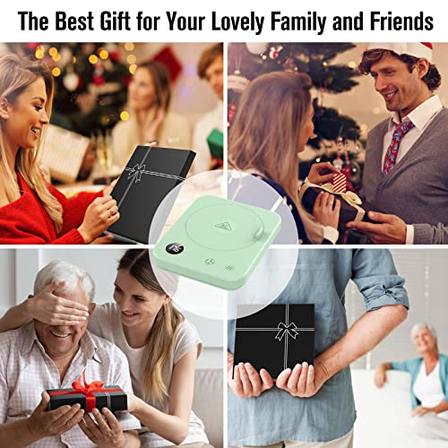Coffee Warmer For Desk With 3-Temp Settings, Beverage Mug Warmer With Auto On/Off, Coffee Mug Warmer With Auto-Off Timer, Electric Coffee Cup Warmer With Led Digital Display, Warm Gift For Your Love