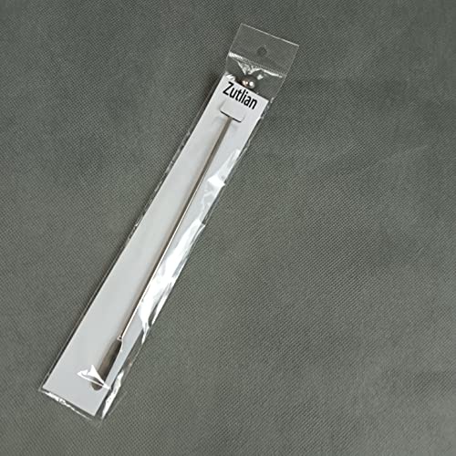 Zutlian Stirring Rods Of Precious Metal For Beverages,Stainless Steel Coffee Beverage Stirrers Drink Swizzle Stick With Small Rectangular Paddles, Beverage Stirrers For Coffee Cocktail