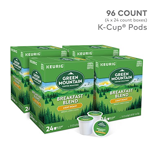 Breakfast Blend Single-Serve Keurig K-Cup Pods, Light Roast Coffee, 24 Count (Pack Of 4)