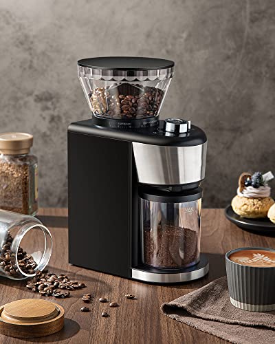 Conical Burr Coffee Grinder 35 Grind Settings 2-12 Cups Electric Burr Coffee Grinder For Espresso, Drip, Pour Over And French Press Coffee