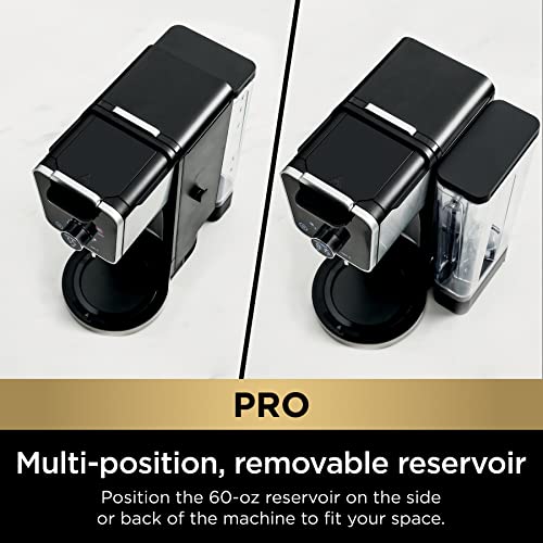 Ninja CFP307 DualBrew Pro Specialty Coffee System, Single-Serve, Compatible With K-Cups & 12-Cup Drip Coffee Maker, With Permanent Filter, Black