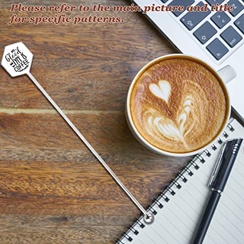 Funny Coffee Stir Sticks Engraved With Give Me Space Stainless Steel Reusable Beverage Drink Stirrer, Novelty Humor Gift For Tea Coffee Lover Men Women Dad Mom Xmas Birthday