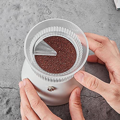 BIENKA Coffee Dosing Funnel Rotary Tampering Tight Sealing Durable Portable Lightweight, Black Small Tampers (Color : Transparent Small)