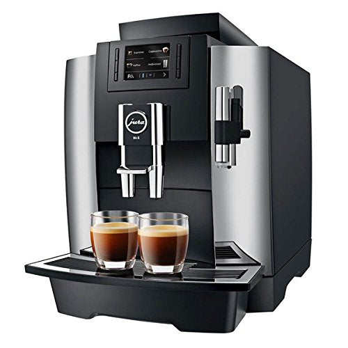 Jura 15145 Automatic Coffee Machine WE8, Chrome 72229 Cup Warmer, Black