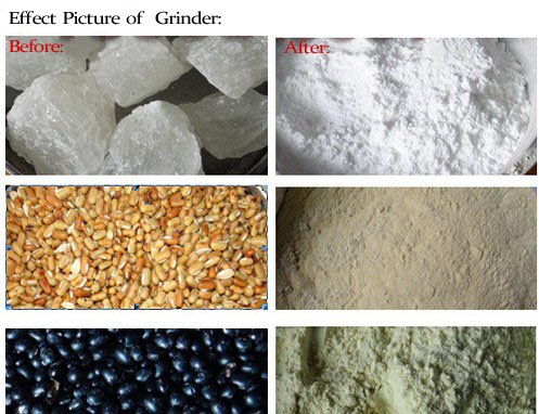 40kg/h 2200W Automatic Floor-standing Continuous Hammer Mill Grinder Pulverizer For Grain Soybean Spice Herb 110V/220V