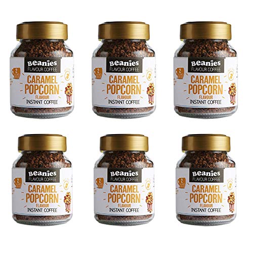Ramel Popcorn Flavour Instant Coffee 50g, 6 Pack