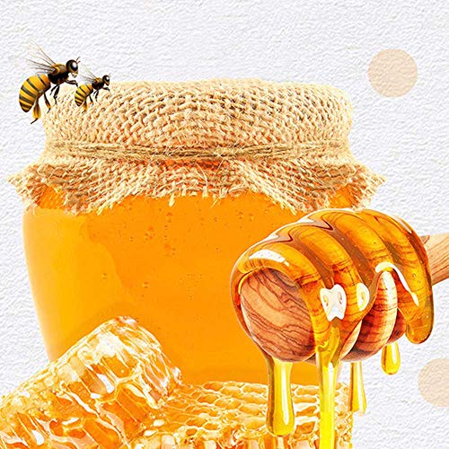 20 Pcs Honey Sticks Mini Honey Dipper, 3inch Wooden Honey Comb Honey Dispenser For Honey Jar Dispense Drizzle Honey, Wedding Party, Gender Reveal Party Supplies