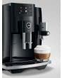 Jura E8 Piano Black Automatic Coffee Machine, 64oz