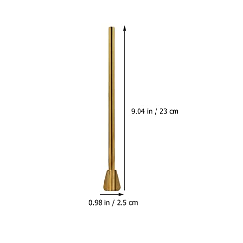  Travel Straw Stainless Steel Drinking Spoons Straws: 2Pcs Cocktail Spoons Stirring Bar Drink Stir Spoons For Cocktail Coffee Beer Beverage Travel Coffee Tumbler