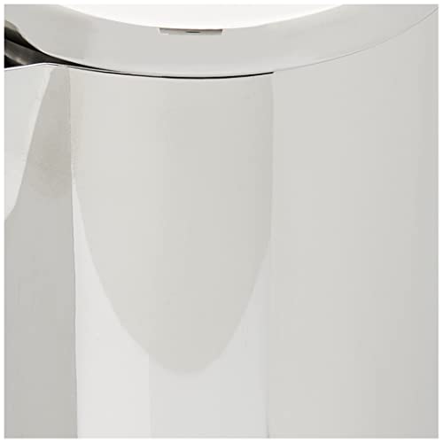 GEFU Ge16380 4 Cup Espresso Maker, Stainless Steel, Stainless Steel, 20 x 13.5 x 9.5 cm