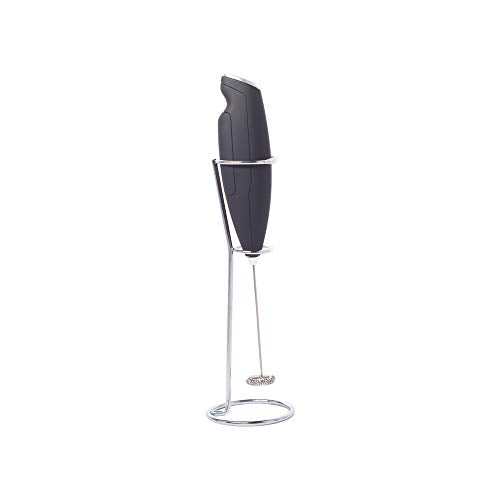  Electric Milk Frother Foam Mixer With Stainless Steel Stand & Whisk Operated Drink Mixer