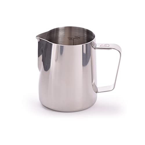  Smart Pour Frothing Pitcher, Coffee Espresso Latte Cappuccino Milk Frother, Stainless Steel, 20 Oz