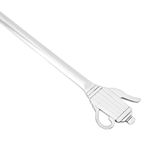  Stainless Steel Coffee Measuring Spoon, Long Handle Tablespoon Easy To Clean Reusable For Ground Coffee Espresso Coffee Beans Silver