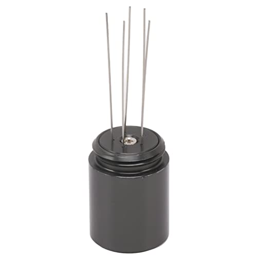  Coffee Stirrer With Needle Easy Clean Coffee Dispense Tool Comfortable Matte Finish For Home (Dark Grey)