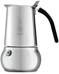 Bialetti CD Cafetière Kitty 2tz, Steel, Silver