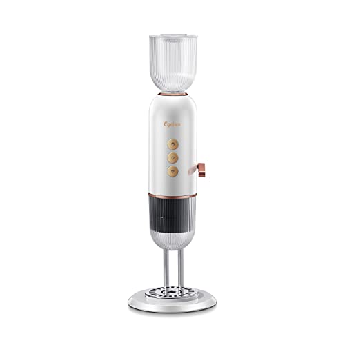  4-in-1 Espresso Coffee Machine CYC7301, 19 Bar Pressure Heating In 3 Seconds, 3 Exchangeable Cartridges For Capsule/Ground Coffee/Tea, 1500W