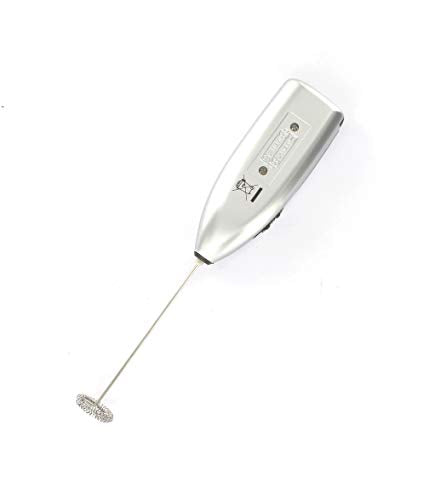  42568 7.9 X 1.3" Cappuccino Boy Milk Foamer, Silver
