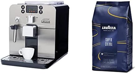 Gaggia Brera Super-Automatic Espresso Machine, Small, Black, 40 Fl Oz