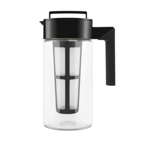  Patented Deluxe Cold Brew Coffee Maker, 1 Quart, Black