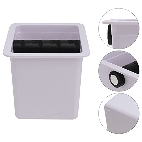  DOITOOL Coffee Espresso Maker Accessories Knock Box Small Coffee Knock Box Absorbent Anti Slip For Home Cafe Espresso Grind Waste Bin White Espresso Grounds Knock Box Grind Waste Bin